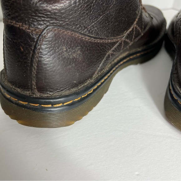 Dr. Martens Brighton Chukka Boots Brown Leather Mens - Picture 7 of 11
